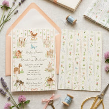 Sweet Handpainted Grandmillenial Farm Baby Shower