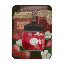 Sweet Harvest: Strawberry Jam Jars