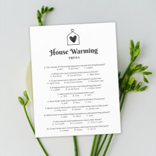 Sweet Heart House Warming Party Game