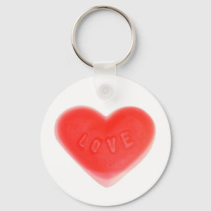 Sweet Heart keychain round