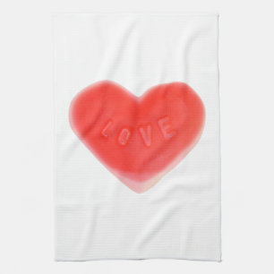 Sweet Heart kitchen towel
