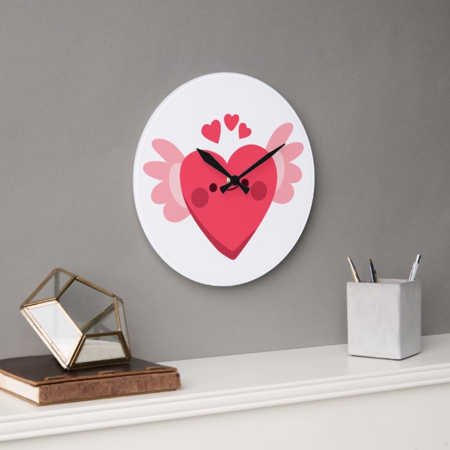 Sweet Heart Large Clock (Office)