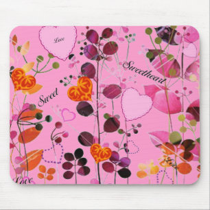 Sweet Heart Mini-Placemat/Mousepad Mouse Pad
