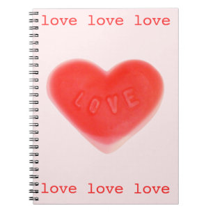 Sweet Heart Pink notebook
