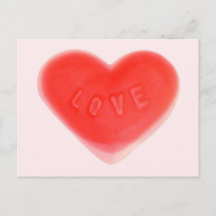 Sweet Heart Pink postcard