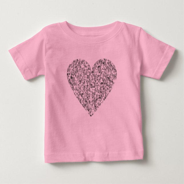 Sweet Heart Pink Shirt (Front)