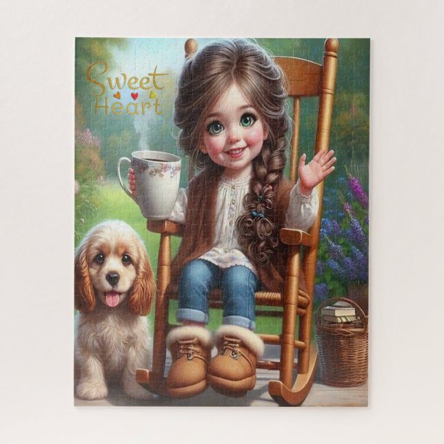 Sweet Heart  Puzzle (Vertical)