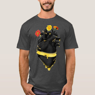 Sweet Heart Save the Bees by Tobe Fonseca T-Shirt
