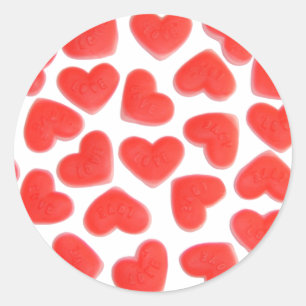 Sweet Heart sticker round