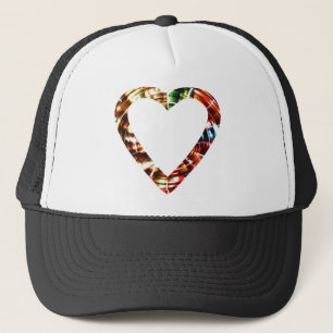 Sweet Heart V4 -  Sparkling Red Series Trucker Hat
