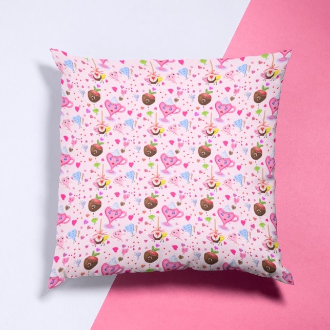 Sweet Hearts Celebrating Everywhere  Cushion (Creator Uploaded)