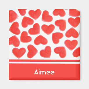 Sweet Hearts 'Name' fridge magnet