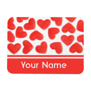 Sweet Hearts 'name' premium magnet