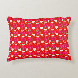 Sweet Hearts Pattern Decorative Cushion