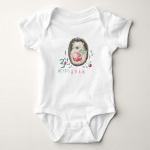 Sweet hedgehog Baby Bodysuit