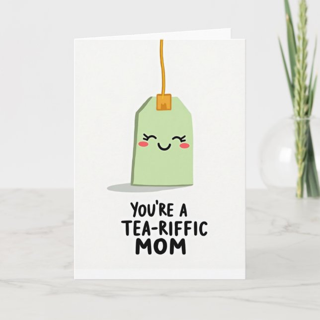 Sweet Herbal Mothers Day Card (Front)