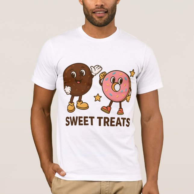 Sweet Heroes – Cookie & Doughnut’s Delicious Adven T-Shirt (Front)