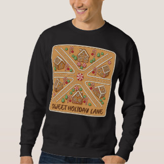 Sweet Holiday Lane (1) Gingerbread Village Sweatshirt