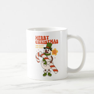 Sweet Holiday Wishes - A Candy Cane Christmas Coffee Mug