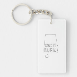 Sweet Home Alabama Key Ring
