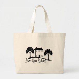 Sweet Home Alabama Large Tote Bag