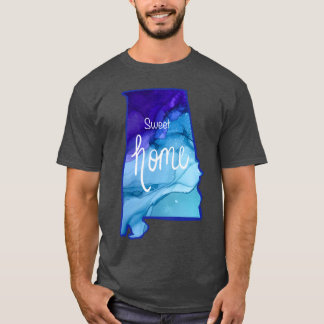 Sweet Home Alabama made from Original Alcohol Ink  T-Shirt