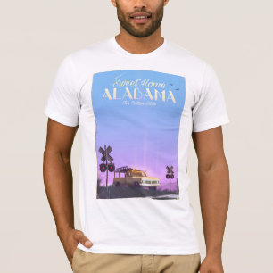 "Sweet home" Alabama Travel poster T-Shirt