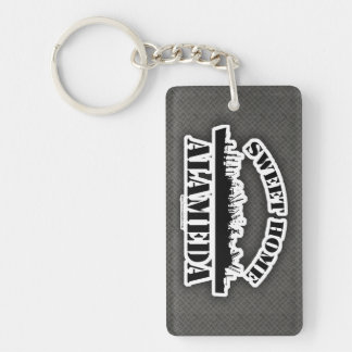 Sweet Home Alameda Battleship Logo Art Key Ring