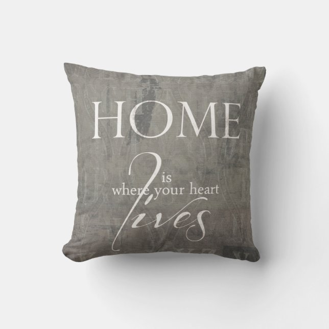 sweet home cushion (Front)