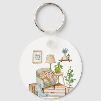 Sweet home keychain