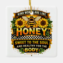 Sweet Honey | Proverbs 16:24 Ornament 