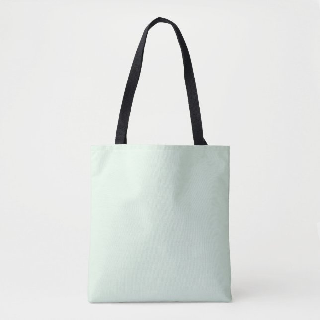 Sweet Honeydew Melon Solid Colour Tote Bag (Front)