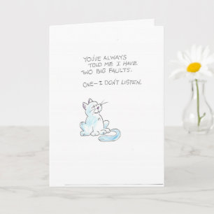 sweet husband card