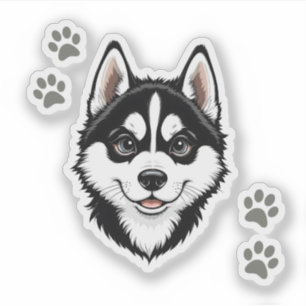 Sweet Husky Puppy Siberian