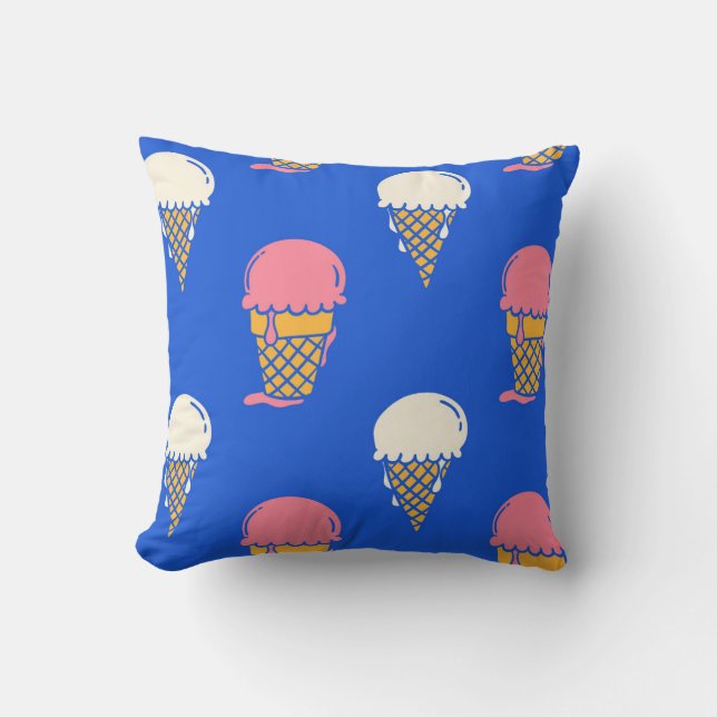 Sweet Ice Cream Delight Cushion (Front)