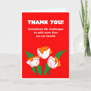 Sweet inspirational encouragement card