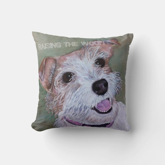 SWEET JACK RUSSELL CUSHION (Front)