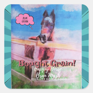 sweet Jamie buy grain comic Square Sticker
