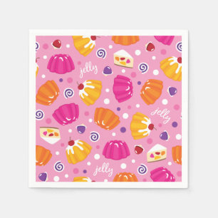 Sweet Jelly Pattern Napkin