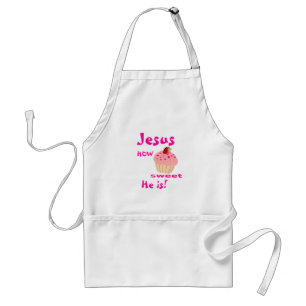 Sweet Jesus Customize with name or initials! Standard Apron
