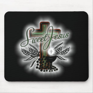 Sweet Jesus Mouse Pad