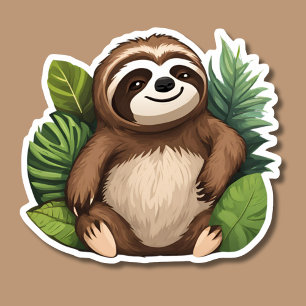 Sweet Jungle Sloth Waterproof 