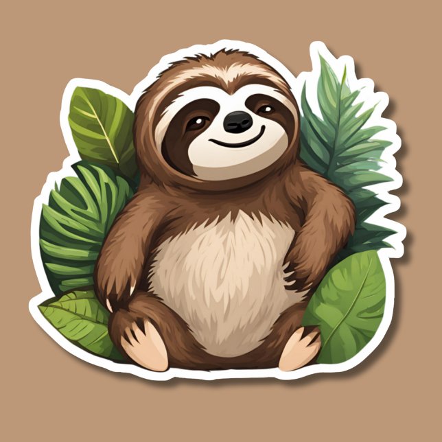 Sweet Jungle Sloth Waterproof  (Creator Uploaded)
