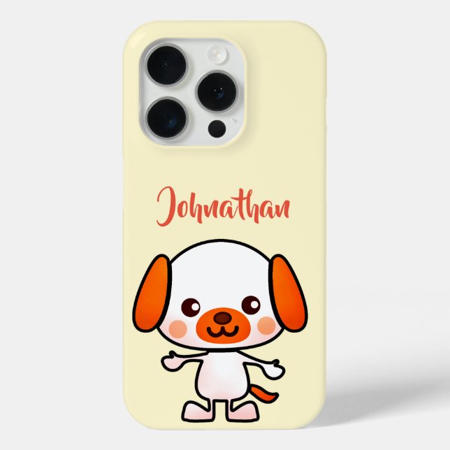 Sweet Kawaii Dog Case-Mate iPhone Case (Back)