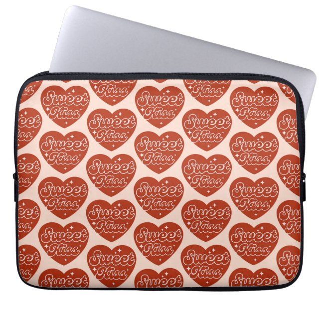 Sweet Kiss Laptop Sleeve (Front)
