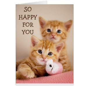 SWEET "KITTENS" CONGRATULATIONS ON YOUR "ADOPTION"