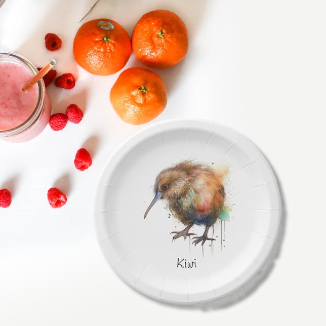 Sweet Kiwi, custom Paper Plate (Creator Uploaded)