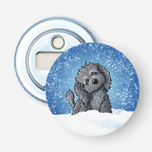 Sweet Labradoodle Bottle Opener