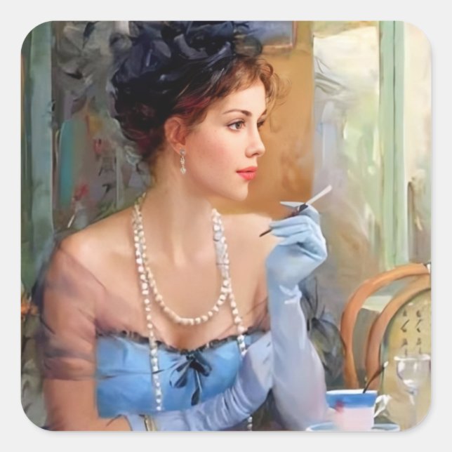 Sweet Lady   Sticker (Front)