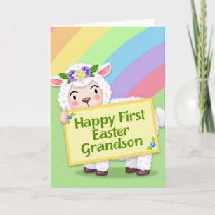 Sweet Lamb Milestone Card